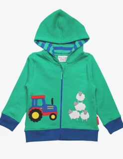 Organic Farm Applique Hoodie