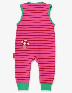 Organic Fawn Applique Slungarees