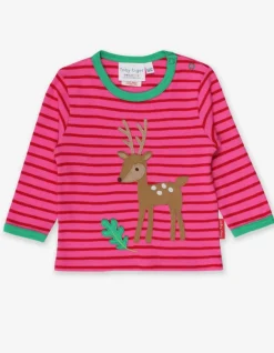 Organic Fawn Applique T-Shirt