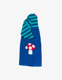 Organic Floral Mushroom Applique Dress