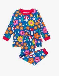 Organic Floral Mushroom Print Pyjamas