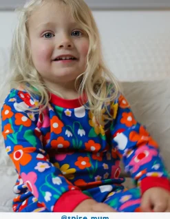 Organic Floral Mushroom Print Pyjamas