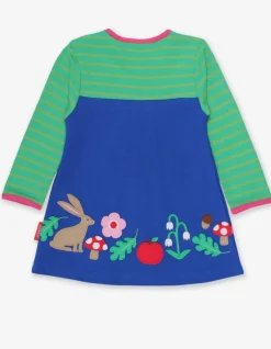 Organic Forest Adventure Applique T-Shirt Dress