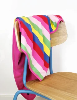 Organic Girly Stripe Blanket