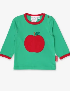 Organic Green Apple Applique T-Shirt