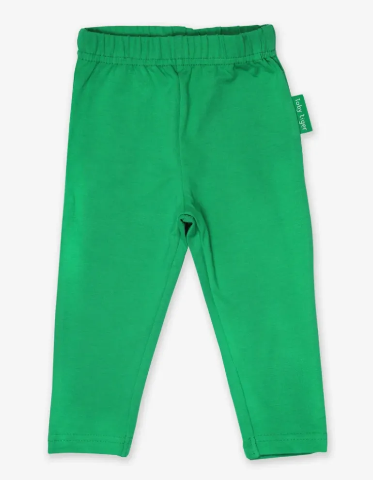 Organic Green Basic Leggings