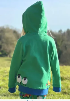 Organic Hillside Applique Hoodie