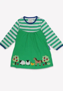 Organic Hillside Applique T-shirt Dress