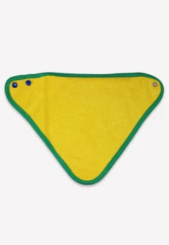 Organic Hillside Tractor Print Dribble Bib