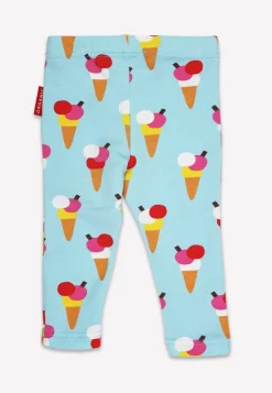 Organic Ice Cream Cones Print Leggings