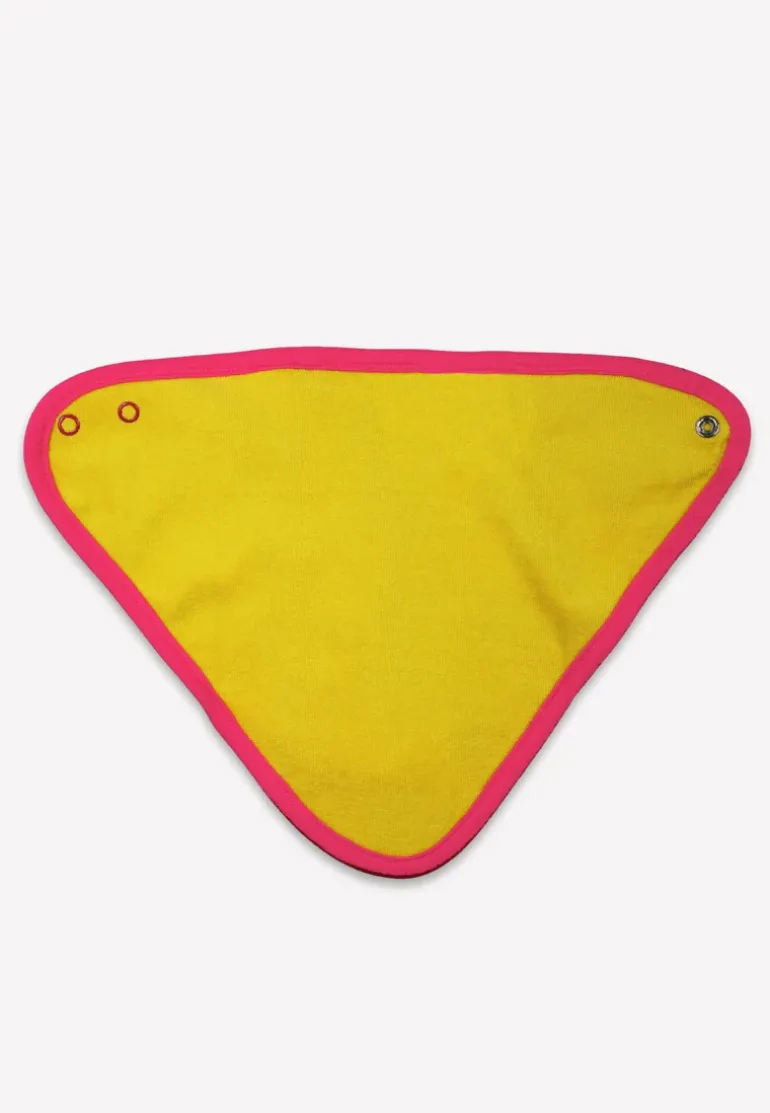 Organic Kitten Print Dribble Bib