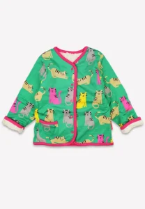 Organic Kitten Print Reversible Jacket