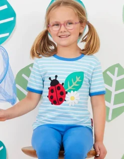 Organic Ladybird Applique T-Shirt