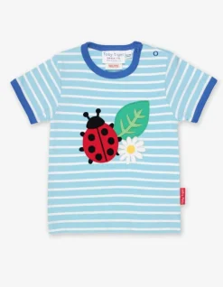 Organic Ladybird Applique T-Shirt