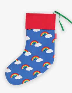 Organic Multi Rainbow Christmas Stocking