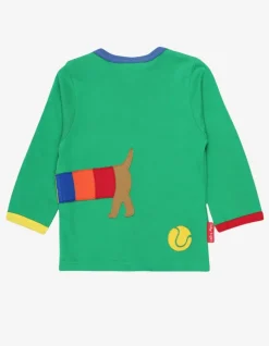 Organic Multi Sausage Dog Applique T-Shirt