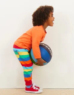 Organic Multi Stripe Joggers