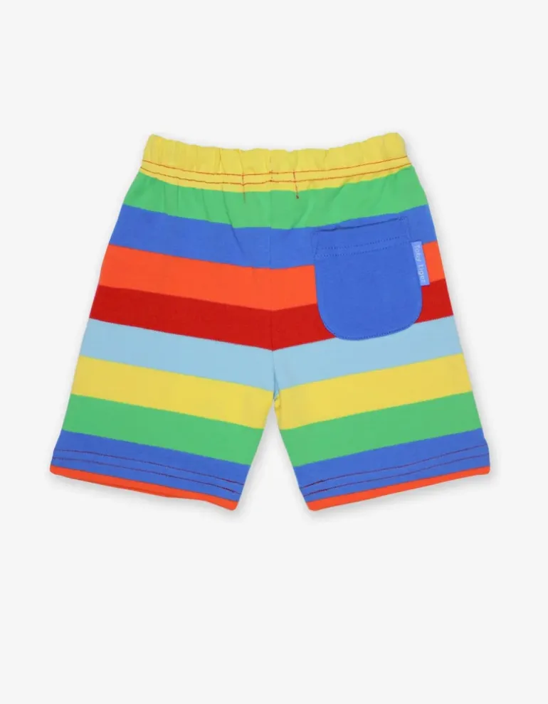 Organic Multi Stripe Shorts