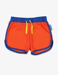 Organic Orange Running Shorts