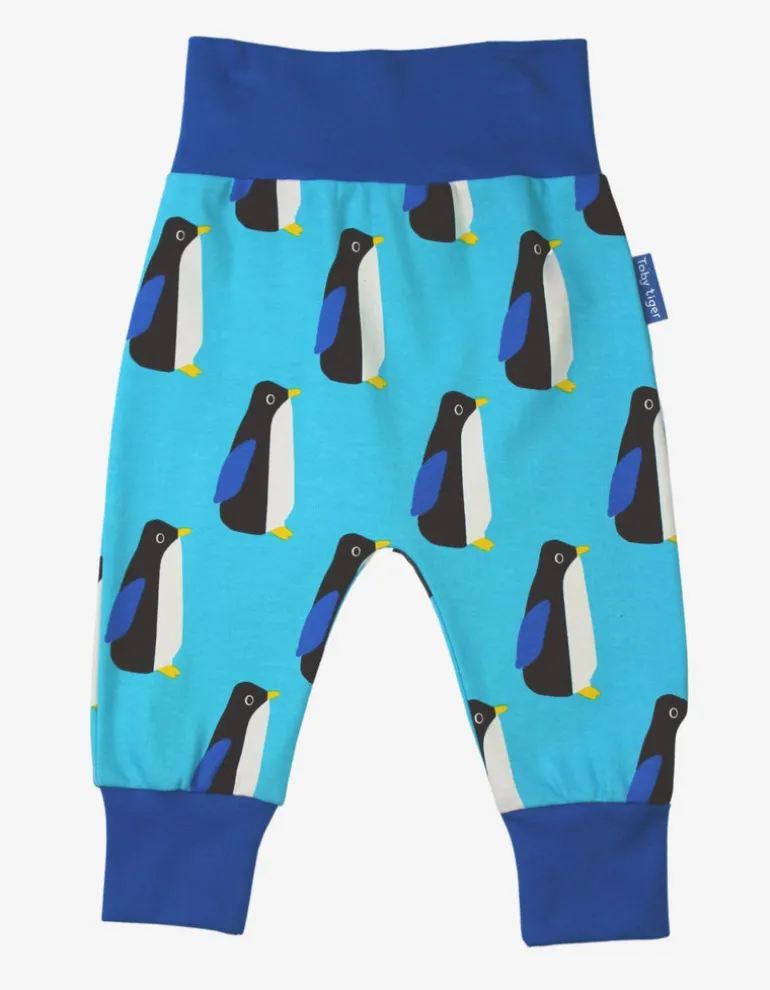 Organic Penguin Print Yoga Pant