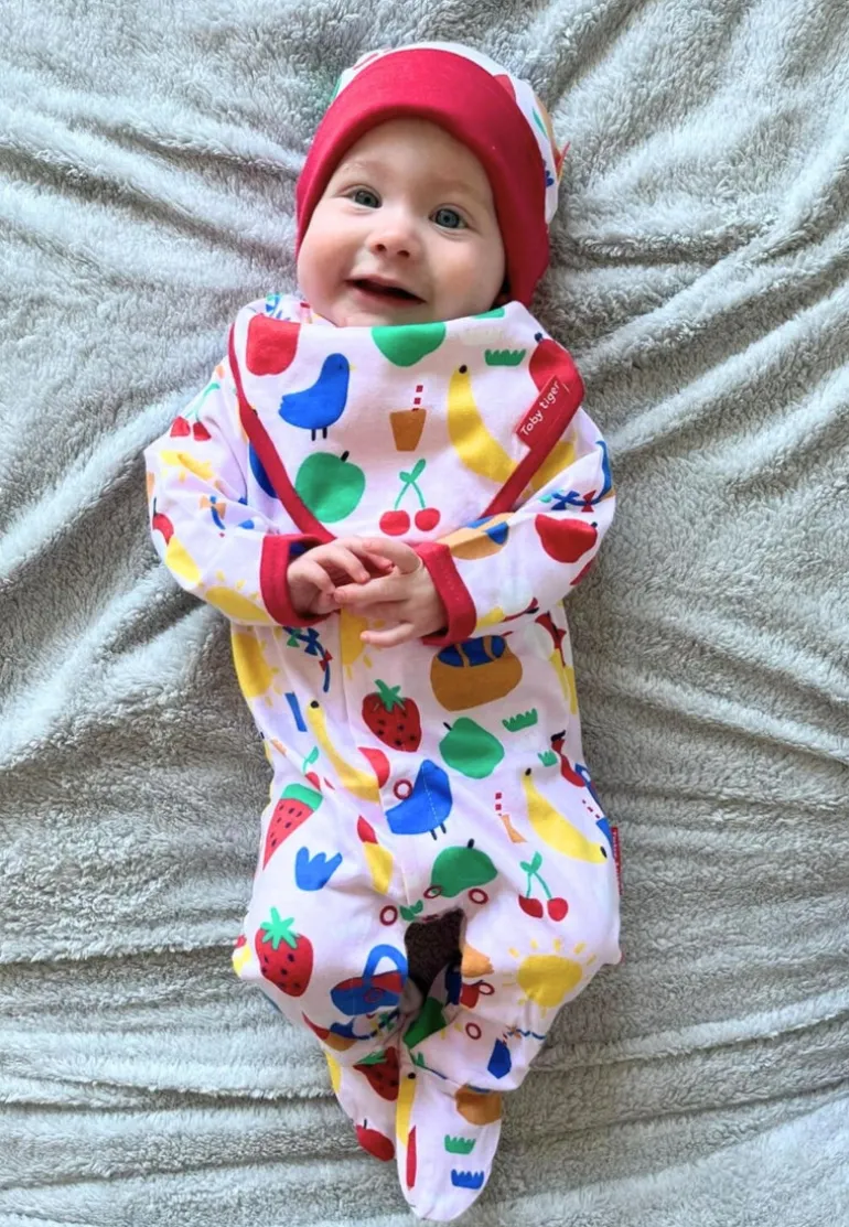 Organic Picnic Print Baby Bundle