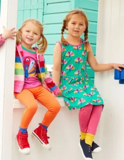 Organic Pink Basic Leggings