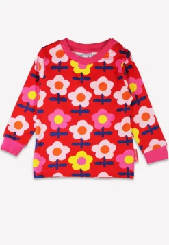 Organic Pink Flower Print Pyjamas