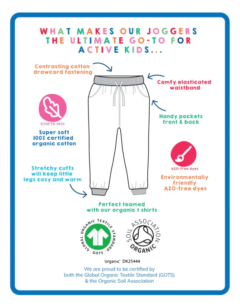 Organic Pink Joggers