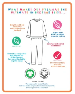 Organic Playtime Mix-Up Print Pyjamas