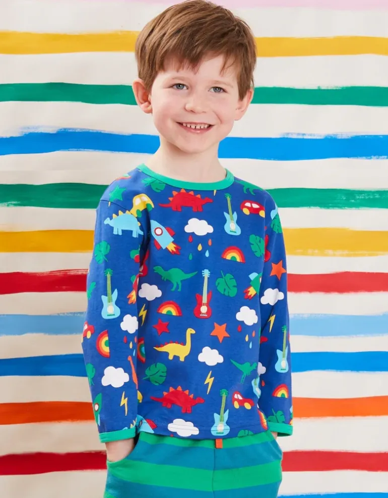 Organic Playtime Mix-Up Print T-Shirt
