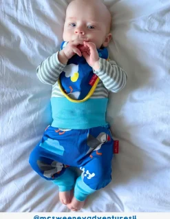 Organic Puffin Print Yoga Pants