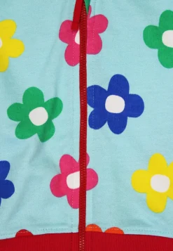 Organic Rainbow Bloom Print Hoodie