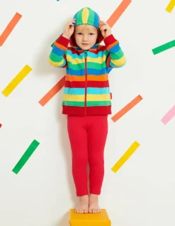 Organic Red Basic Leggings