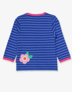 Organic Red Bird Applique T-Shirt