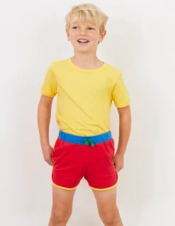 Organic Red Running Shorts