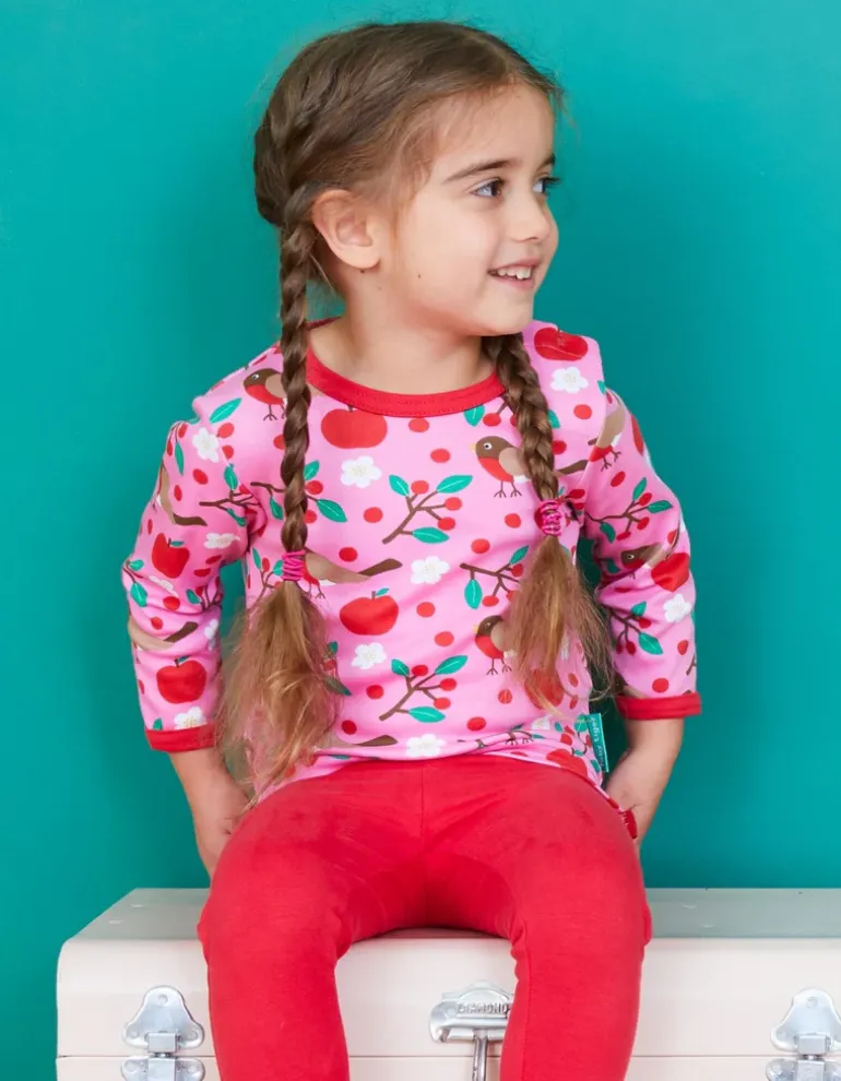 Organic Robin Print T-Shirt