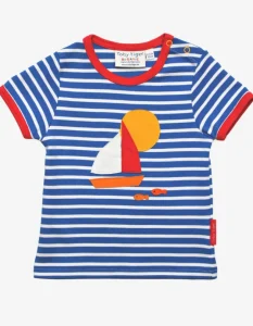 Organic Sailboat Applique T-Shirt