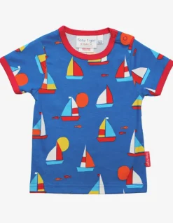 Organic Sailboat Print T-Shirt
