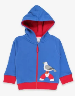 Organic Seaside Applique Hoodie