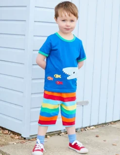 Organic Shark Applique T-Shirt