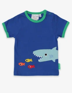 Organic Shark Applique T-Shirt