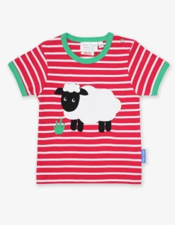 Organic Sheep Applique T-Shirt