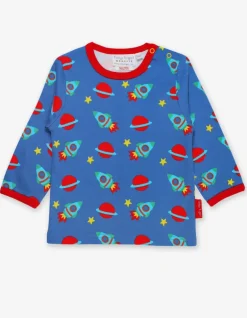 Organic Space Print T-Shirt