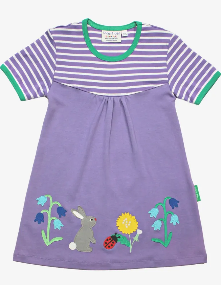 Organic Spring Applique Dress