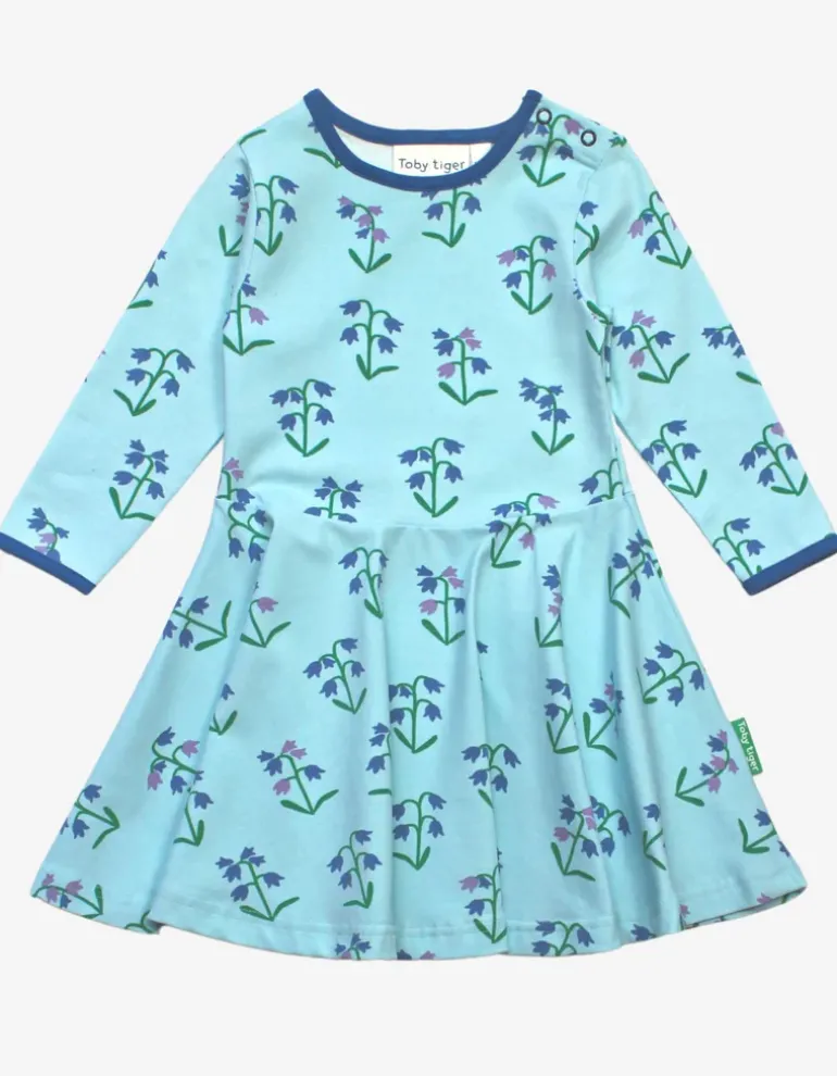 Organic Spring Print Skater Dress