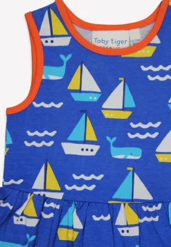 Organic St Ives Print Summer Dress