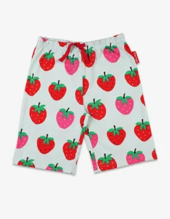 Organic Strawberry Print Short Pyjamas