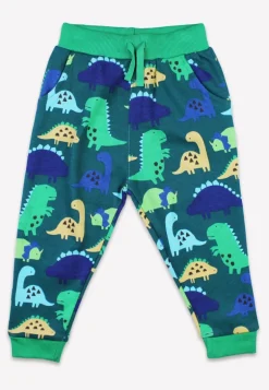 Organic Tonal Dinosaur Print Joggers