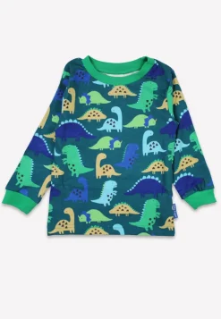 Organic Tonal Dinosaur Print Pyjamas