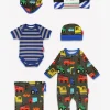 Organic Transport Print Baby Bundle